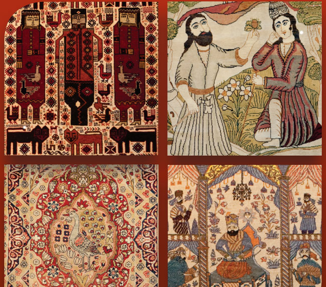 pictorial handmade rugs