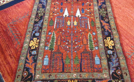 bijar handmade carpet history