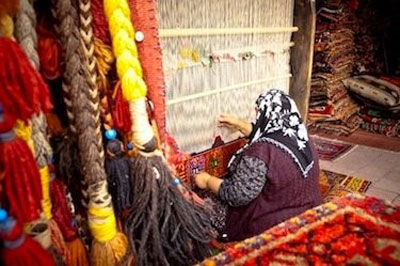 how to recognize handmade and machine weaven carpets